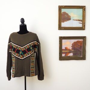 ZARA Western Style Sweater